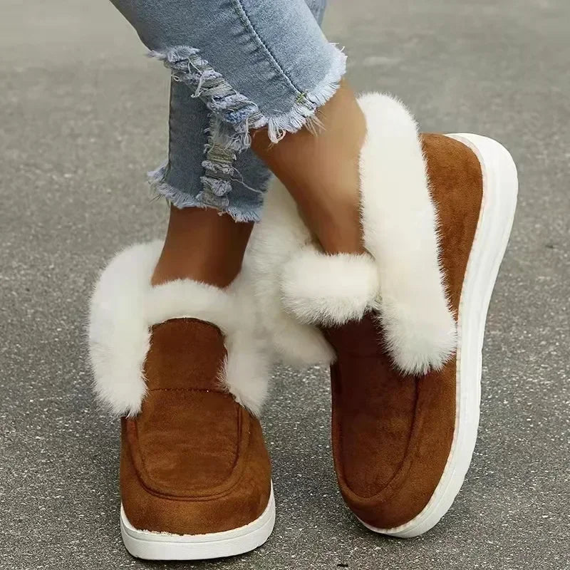 Alpine Faux-Fur Boots