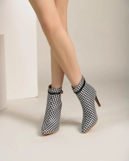 Sloane Houndstooth Stiletto
