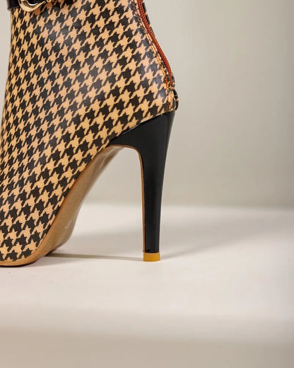 Sloane Houndstooth Stiletto